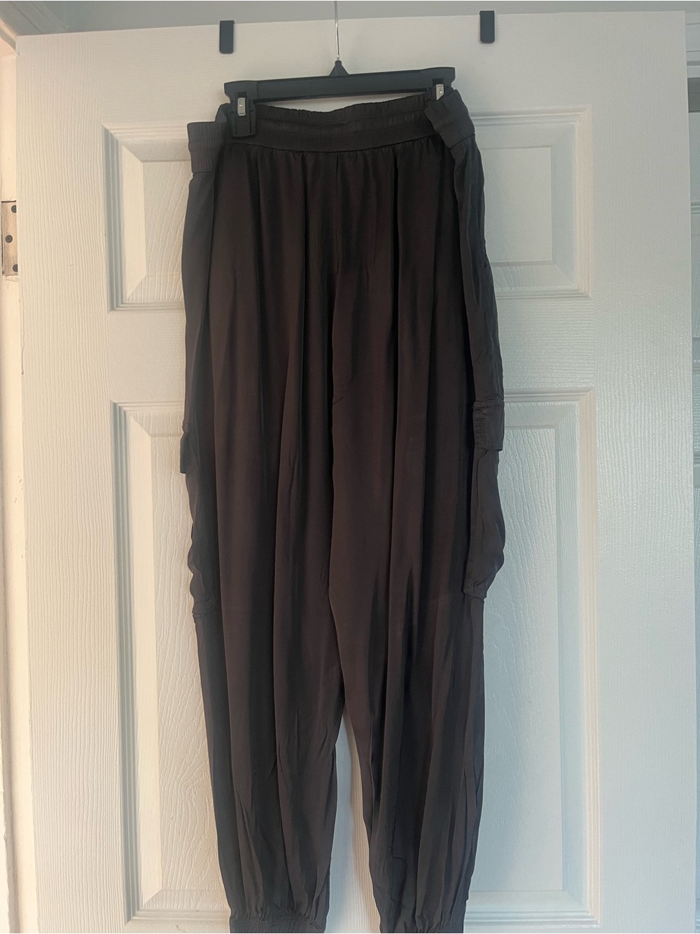 aerie Black Track Joggers